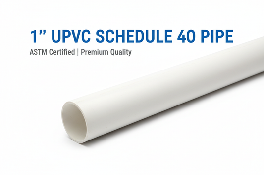 1" UPVC Schedule 40 Pipe Banner