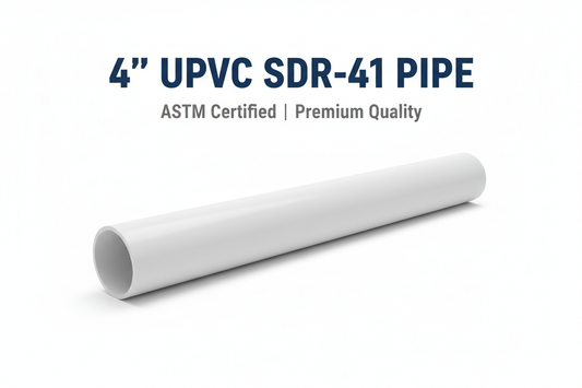 4 inch UPVC SDR-41 Pipe