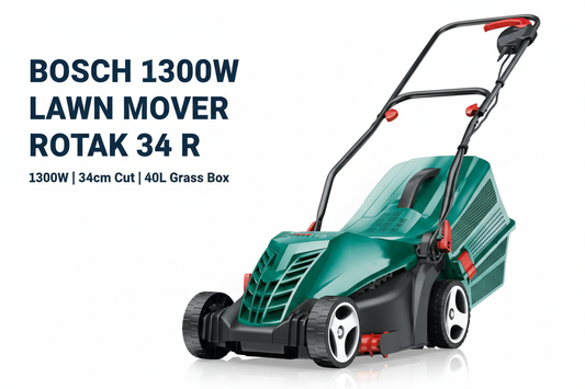 Bosch ROTAK 34 R Hero Banner - Professional Product Display