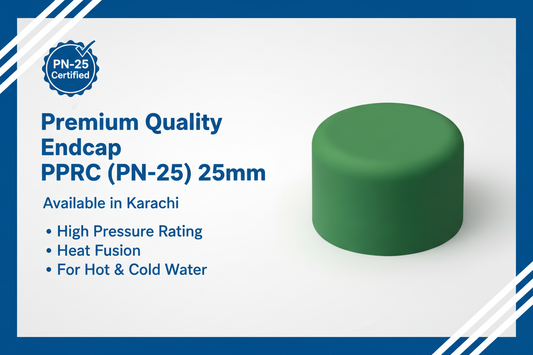 Premium PPRC Endcap 25mm PN-25 - Available in Karachi