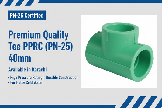 Tee PPRC PN-25 40mm Premium Quality Available in Karachi