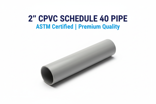 2 inch CPVC Schedule 40 Pipe