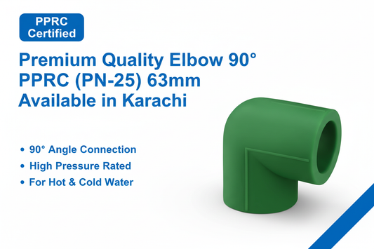 Elbow 90° PPRC PN-25 63mm Premium Quality Available in Karachi
