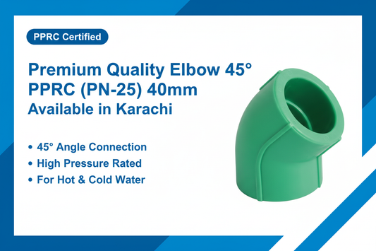 Elbow 45° PPRC PN-25 40mm Premium Quality Available in Karachi