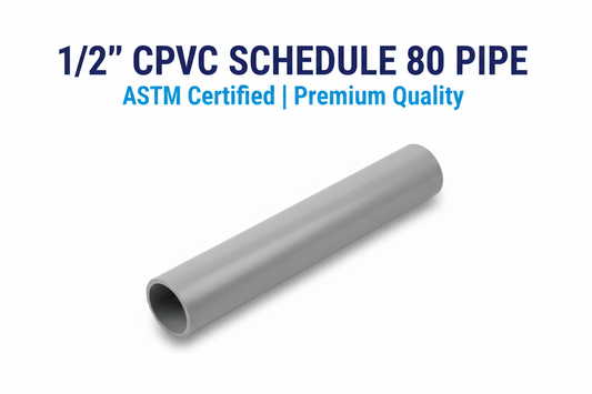 1/2 inch CPVC Schedule 80 Pipe