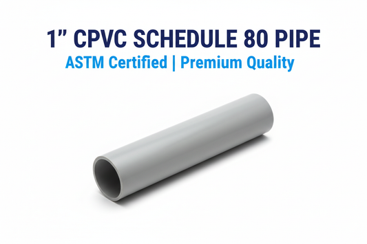 1 inch CPVC Schedule 80 Pipe