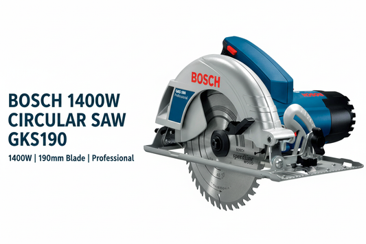 Bosch GKS190 Professional Circular Saw Hero Banner - Professional Product Display