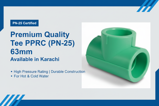 Tee PPRC PN-25 63mm Premium Quality Available in Karachi