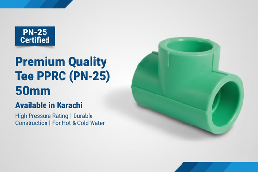 Tee PPRC PN-25 50mm Premium Quality Available in Karachi