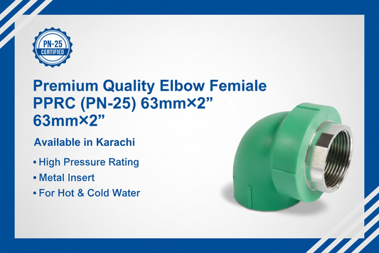 Elbow Female PPRC PN-25 63mm*2"