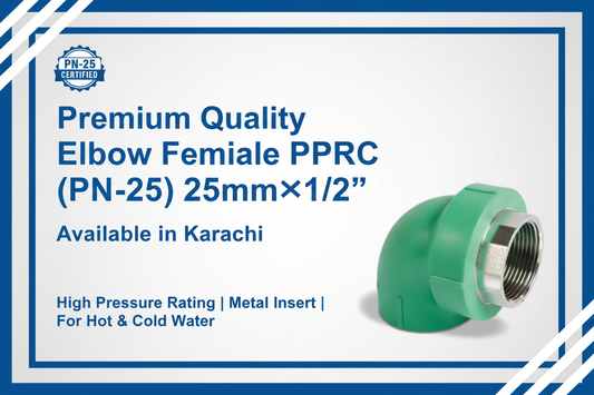 Elbow Female PPRC PN-25 25mm*1/2"