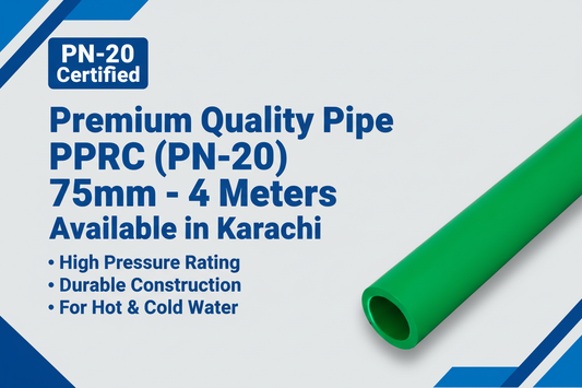 Pipe PPRC PN-20 75mm Premium Quality Available in Karachi