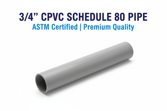 3/4 inch CPVC Schedule 80 Pipe