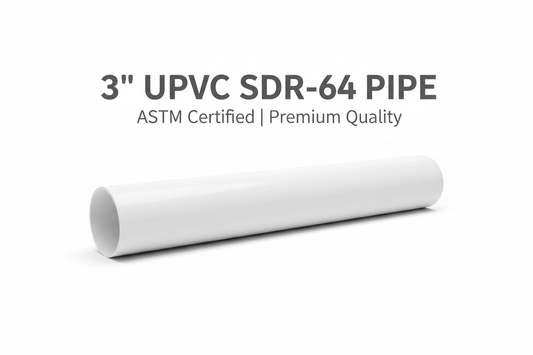 3 inch UPVC SDR-64 Pipe