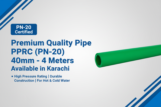 Pipe PPRC PN-20 40mm Premium Quality Available in Karachi