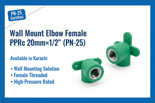 Wall Mount Elbow Female 20mm×1/2" Hero Image
