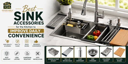 Best Sink Accessories for the Kitchen to Improve Daily Convenience