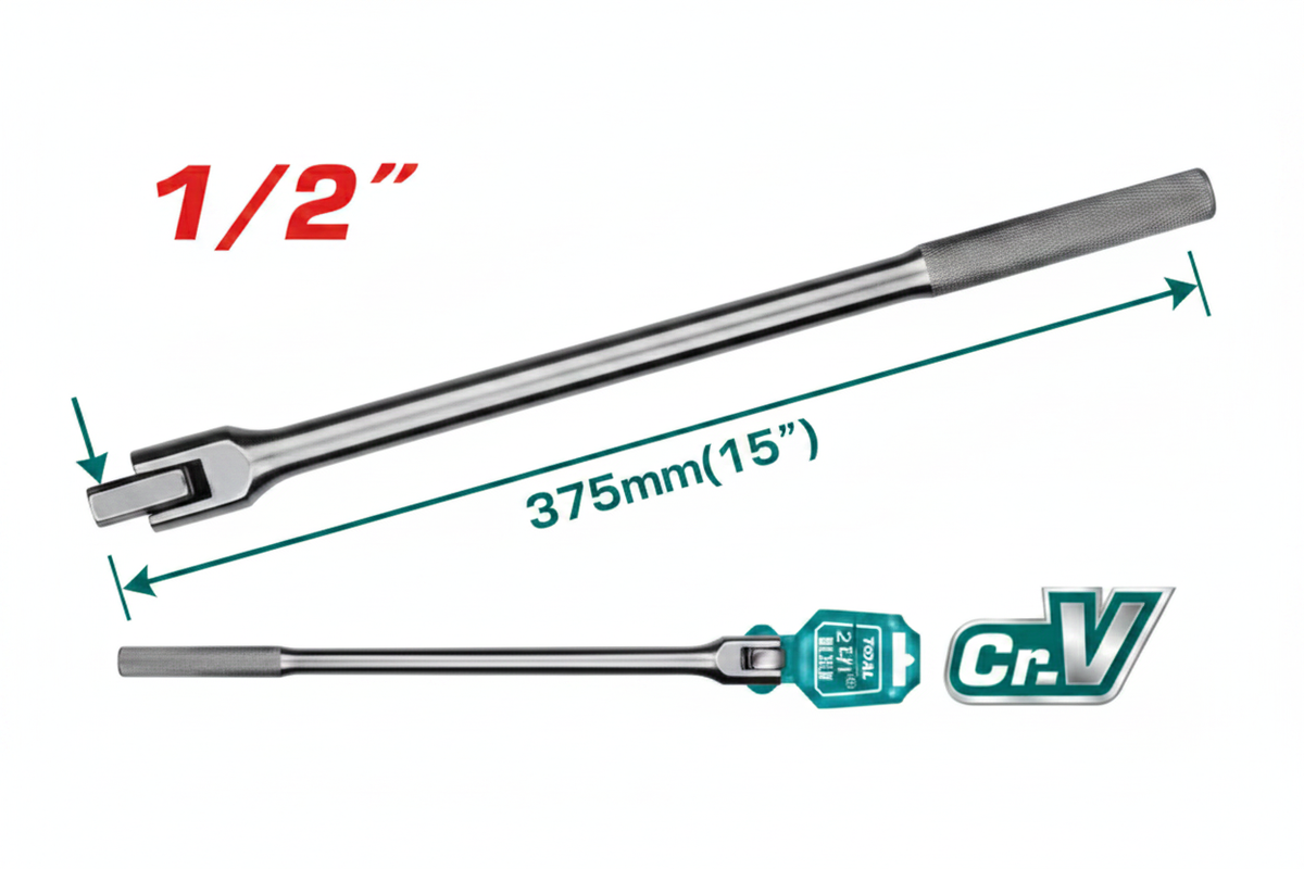 1/2" Flexible Handle THTFX12151 – 15" Chrome Plated Steel Tool | Buy in Karachi