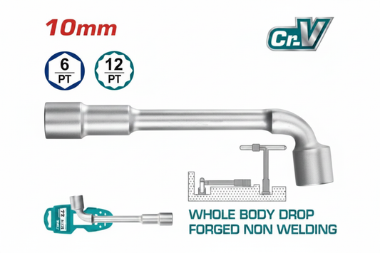 INGCO 10mm L-Angled Socket Wrench Cr-V THWL1006 – Buy in Karachi