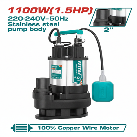1100W Sewage Submersible Dirty Water Pump TWP7110016 – Buy in Karachi