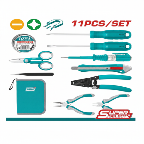 11Pcs Electricians Tools Set TKETS0111 – Professional Hand Tool Kit for Electricians in Karachi