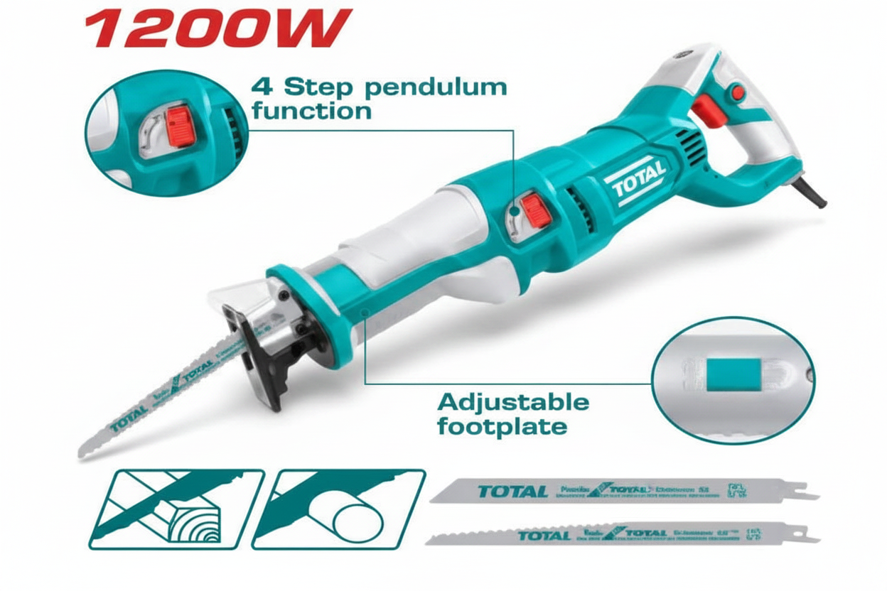 Reciprocating Saw TS1001201 1200W Variable Speed – Buy Online in Karachi, Pakistan | Offers Wala