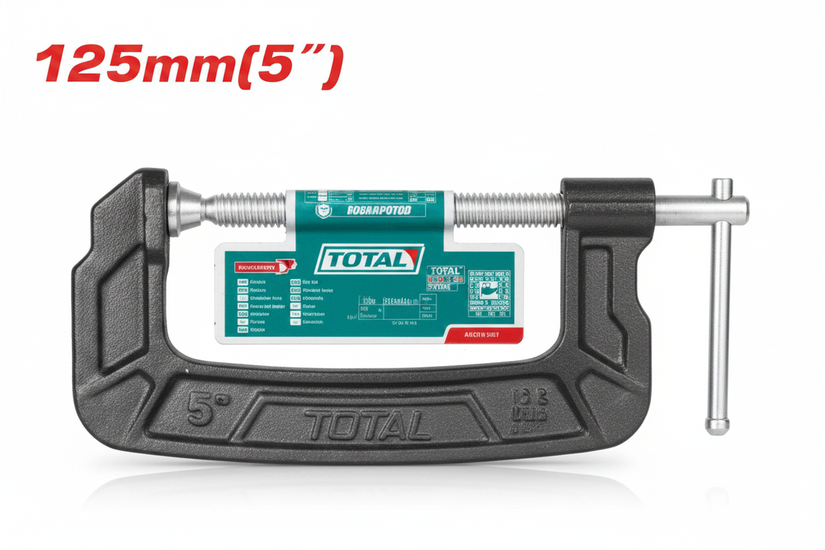 G Clamp THT13151 5 Inch 125mm Malleable Cast Iron Heavy Duty Clamp – Buy in Karachi | Offers Wala