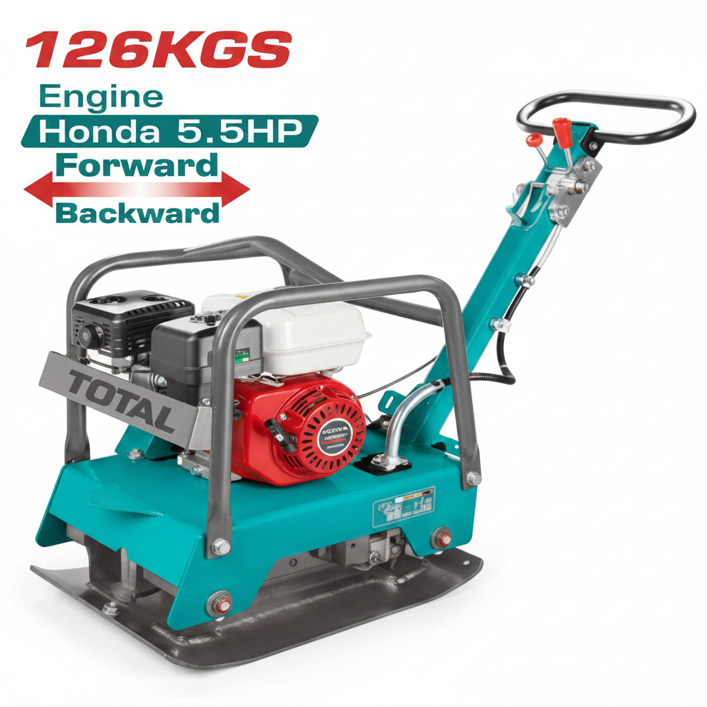 Honda GX160 5.5HP Reversible Plate Compactor 126KG – Buy in Karachi | Offers Wala