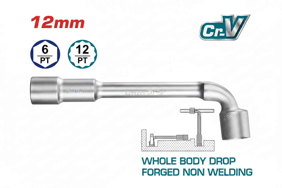 12mm L-Angled Socket Wrench Cr-V – Buy Online in Karachi | Offers Wala
