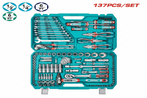 137 Pcs Combination Tools Set THKTHP21376 – Professional Hand Tool Kit available in Karachi