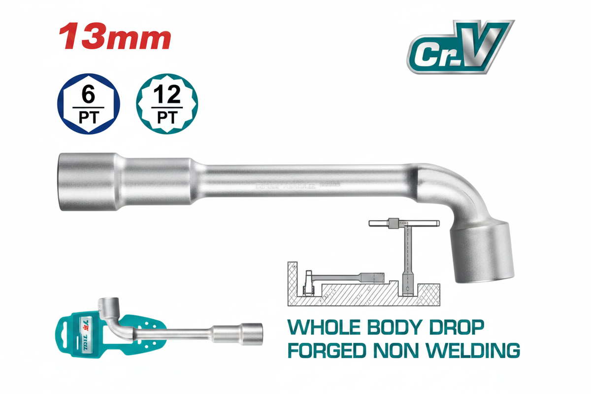 13mm L-Angled Socket Wrench Cr-V THWL1306 – Buy Hand Tools Online in Karachi
