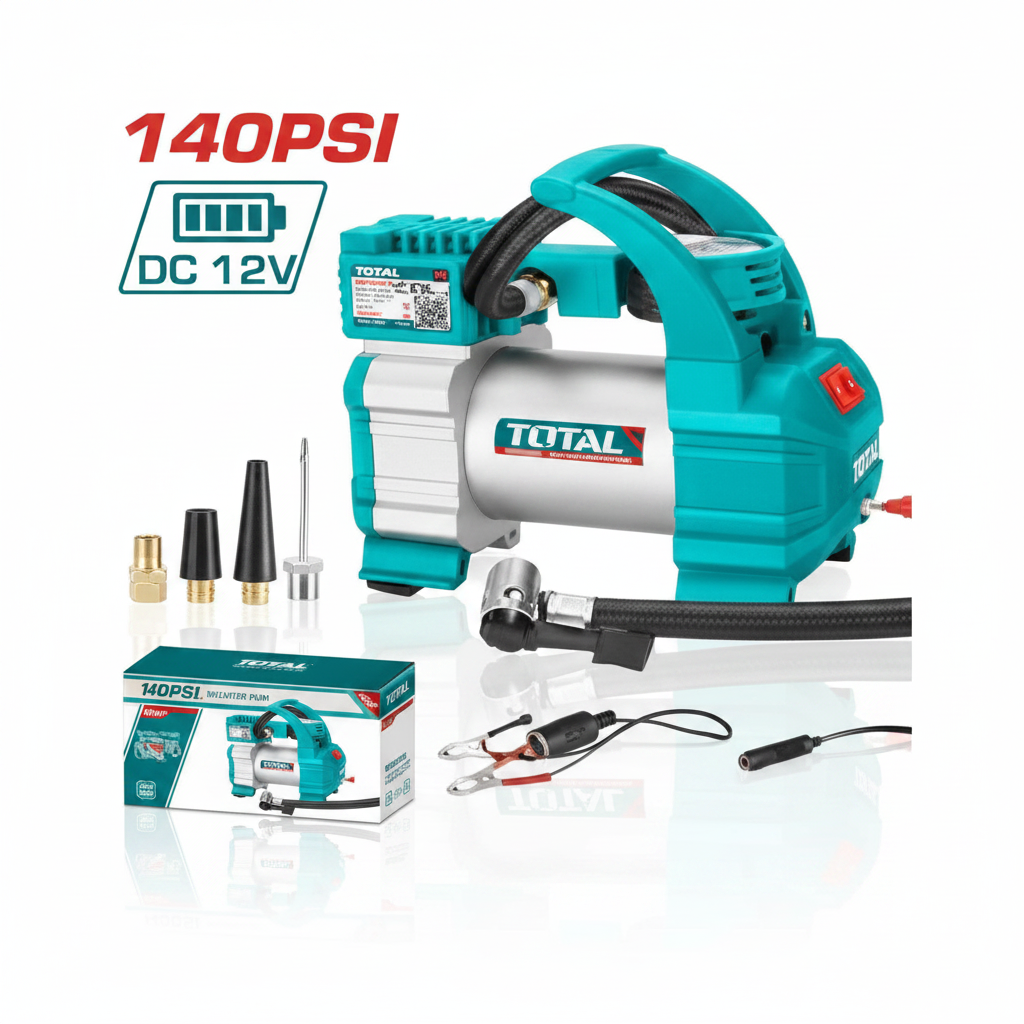 12V Portable Car Air Compressor 140PSI TTAC1406 – Buy Online in Karachi | Offers Wala
