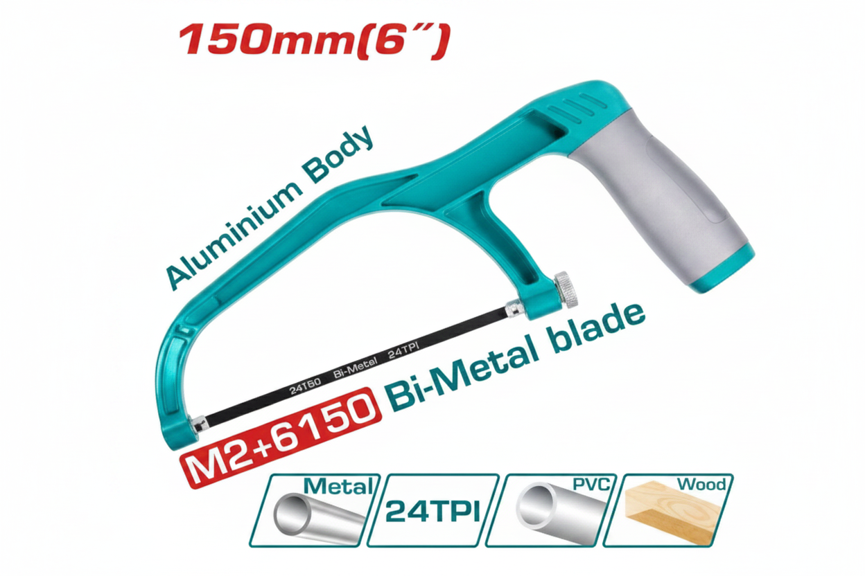 Mini Hacksaw Frame THMHF1503 – 6 Inch Aluminum Hacksaw for Sale in Karachi | Offers Wala