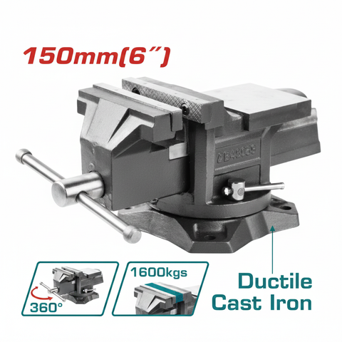 150mm Bench Vise heavy duty workshop clamp tool Karachi Pakistan