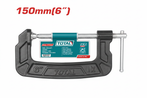 G Clamp THT13161 6 inch heavy duty malleable cast iron clamp for workshop use – buy in Karachi