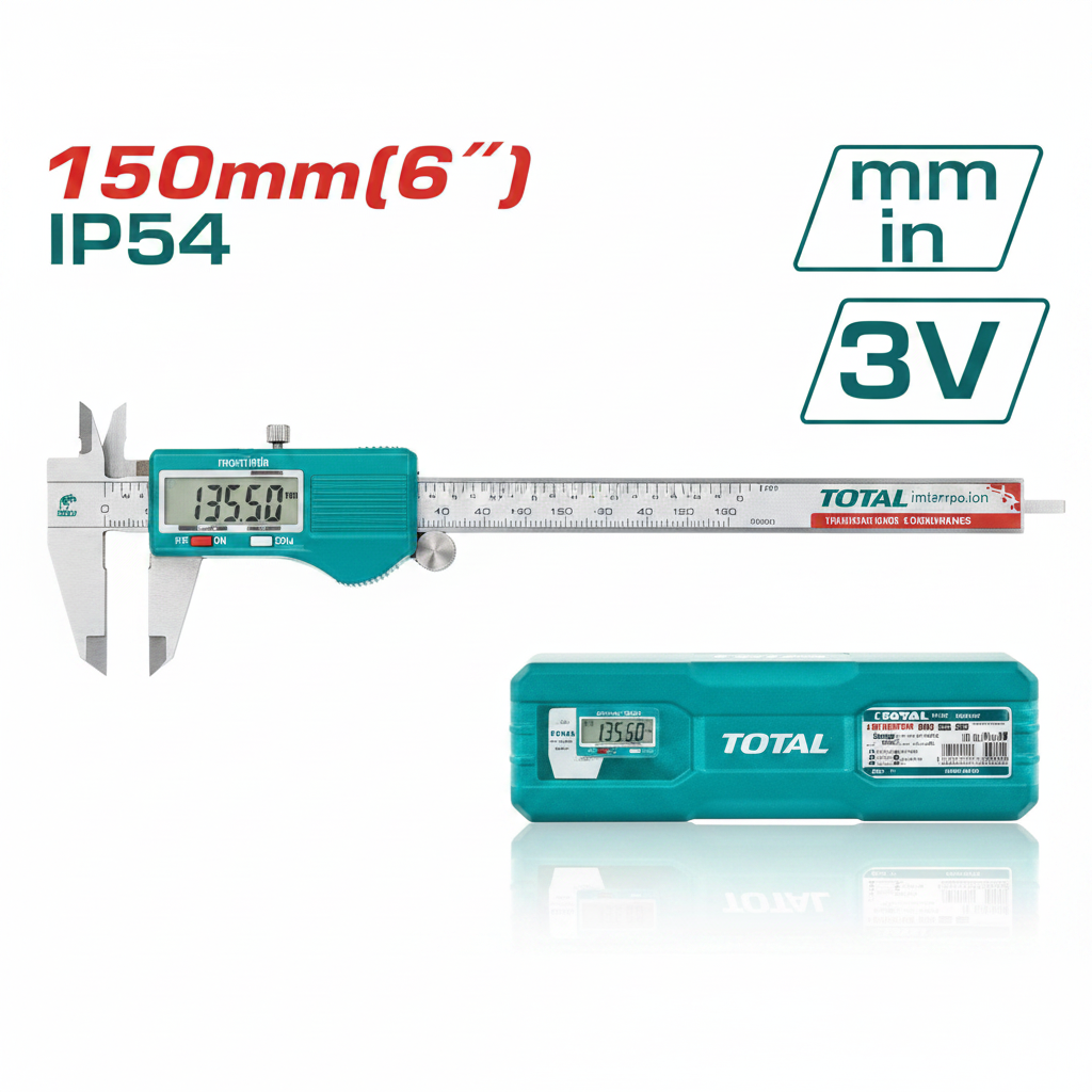 Digital Caliper TMT321506 – 0-150mm IP54 Precision Measuring Tool | Buy in Karachi