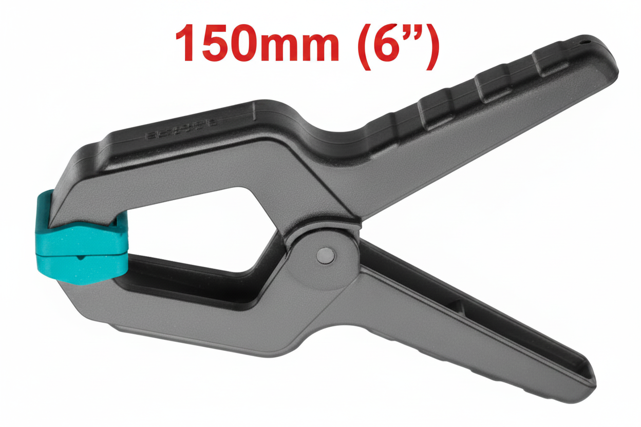 150mm Spring Clamp – Heavy Duty Tool for Woodworking & DIY Projects | Available in Karachi