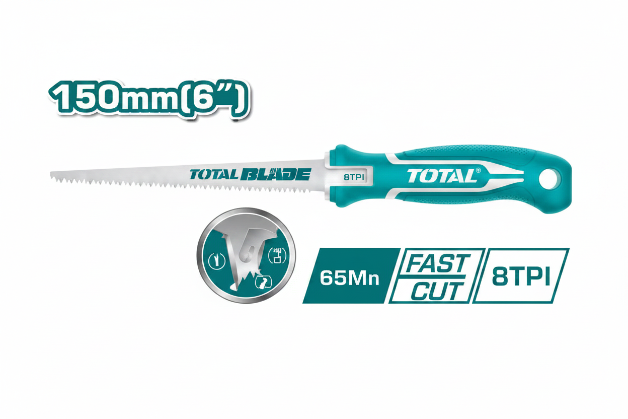 150mm TOTAL Jab Saw Fast Cut 8TPI – Buy Hand Saw in Karachi Pakistan