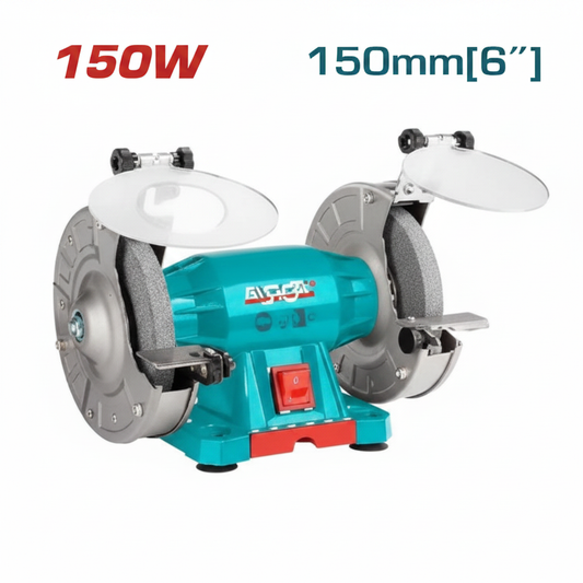 TBG15015 150W Bench Grinder in Karachi – Heavy-Duty Workshop Grinding Machine | Offers Wala Karachi Delivery