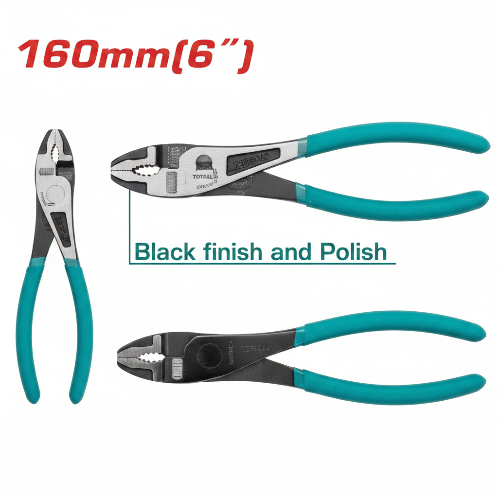 Slip Joint Pliers THT118062 6 Inch 160mm Black Finish Professional Hand Tool Karachi