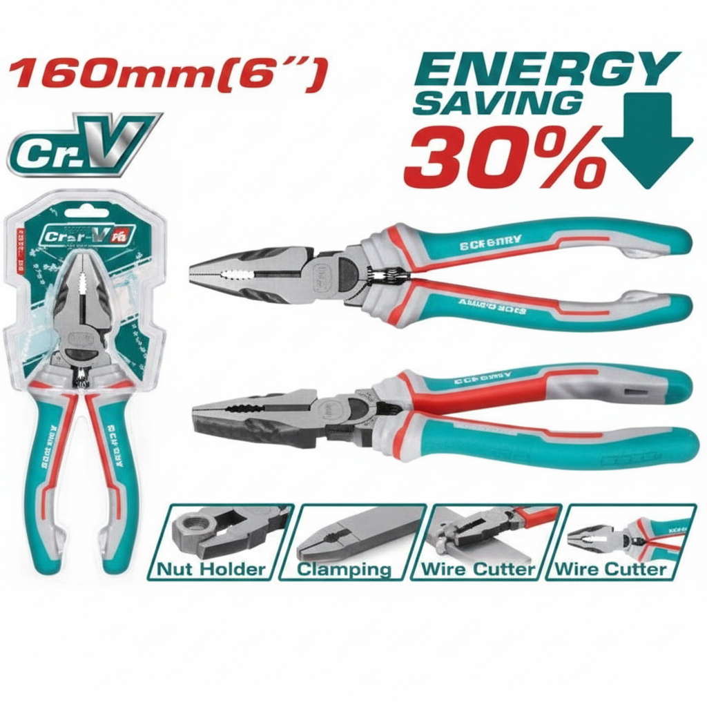 THT210606S High Leverage Combination Pliers 6"/160mm Cr-V – Buy in Karachi