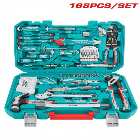 168 Pcs Hand Tools Set in Karachi – Complete Home & Professional Tool Kit THKTHP21686 | Offers Wala