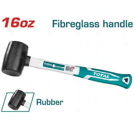 THT761616 16oz Rubber Mallet Fiberglass Handle – Buy in Karachi | Offers Wala