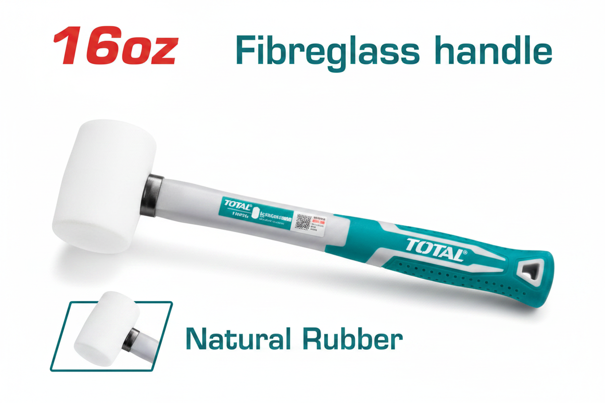 16oz Rubber Mallet Hammer with Fiberglass Handle – Buy in Karachi | Offers Wala