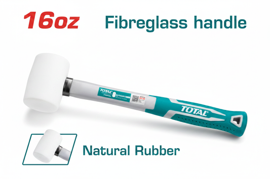 16oz Rubber Mallet Hammer with Fiberglass Handle – Buy in Karachi | Offers Wala