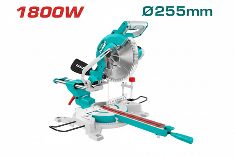 255mm Sliding Compound Mitre Saw 1800W – Buy Online in Karachi | Offers Wala