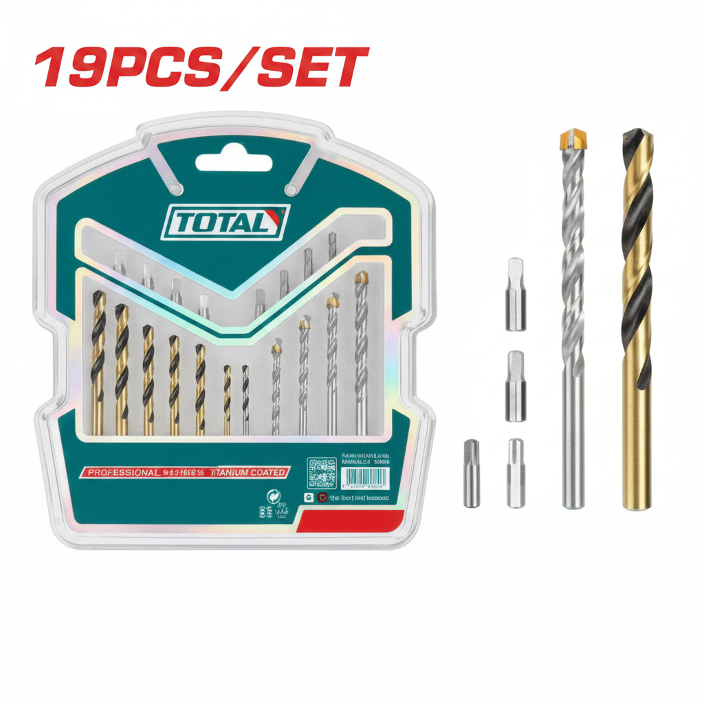 19PCS Drill Bits & Screwdriver Bits Set TACSDB1901 – Buy in Karachi | Offers Wala