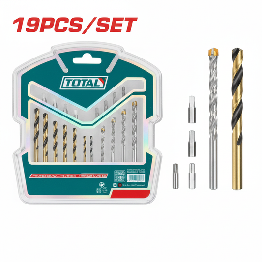 19PCS Drill Bits & Screwdriver Bits Set TACSDB1901 – Buy in Karachi | Offers Wala
