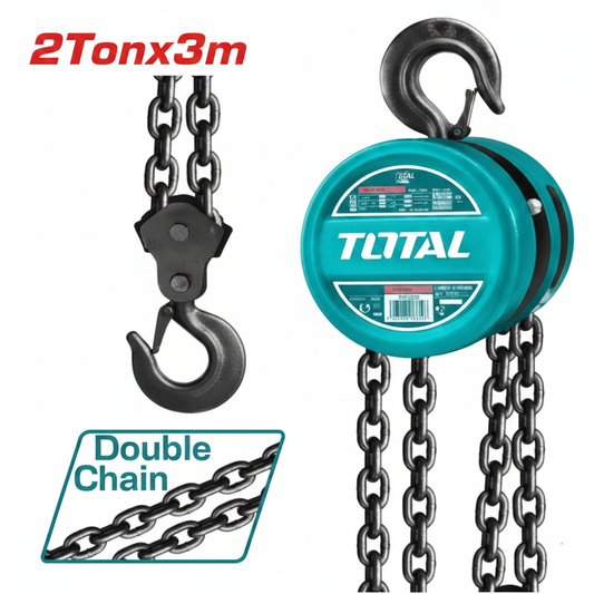 2 Ton Chain Block THT1621 Heavy-Duty Chain Hoist for Industrial Use in Karachi – Buy Online