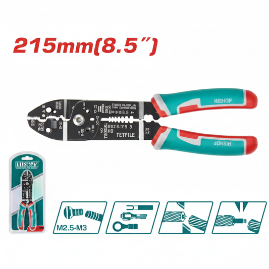 TOTAL THT15851 Wire Stripper 215mm 7-in-1 Multi-Function Pliers – Buy in Karachi